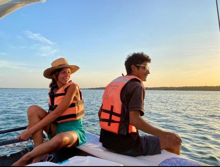 Veleando Ando Cabanas Bacalar Exteriér fotografie